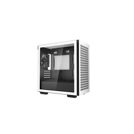Deepcool | CH370 | Side window | White | Micro ATX | Power supply included No | ATX PS2 - 2